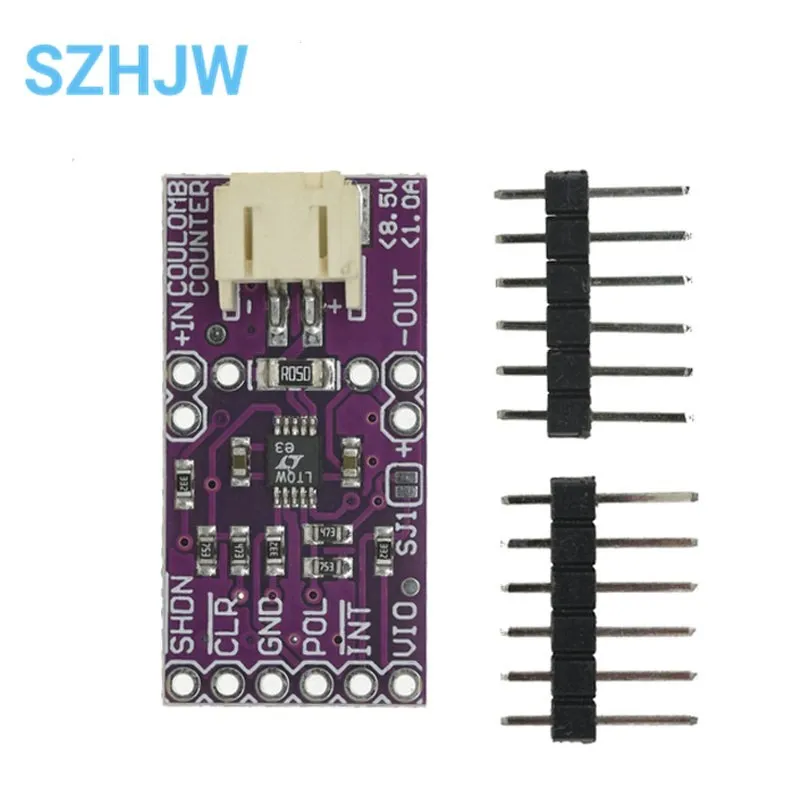 Smart Electronics LTC4150 Coulomb Counter Violence Battery Charge Current Detection Sensor Detection Module