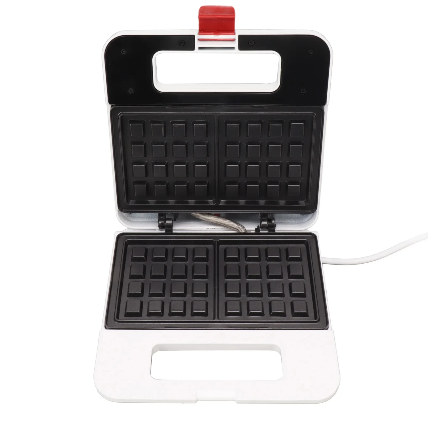 

750W Compact Waffle Maker Square Waffle Maker Nonstick Plate Adjustable Temperature Control Cool Touch Handle EU Plug 220V