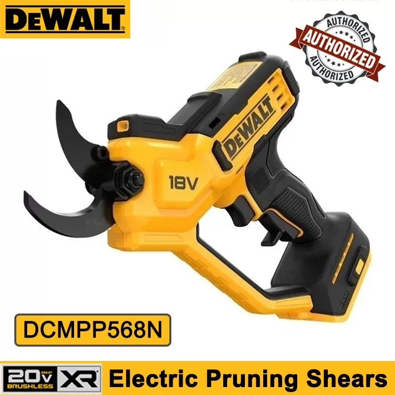 Original DEWALT DCMPP568N 20V Brushless Electric Pruning Shears Cordless Fruit Tree Branches Scissors Garden Pruner Power Tools