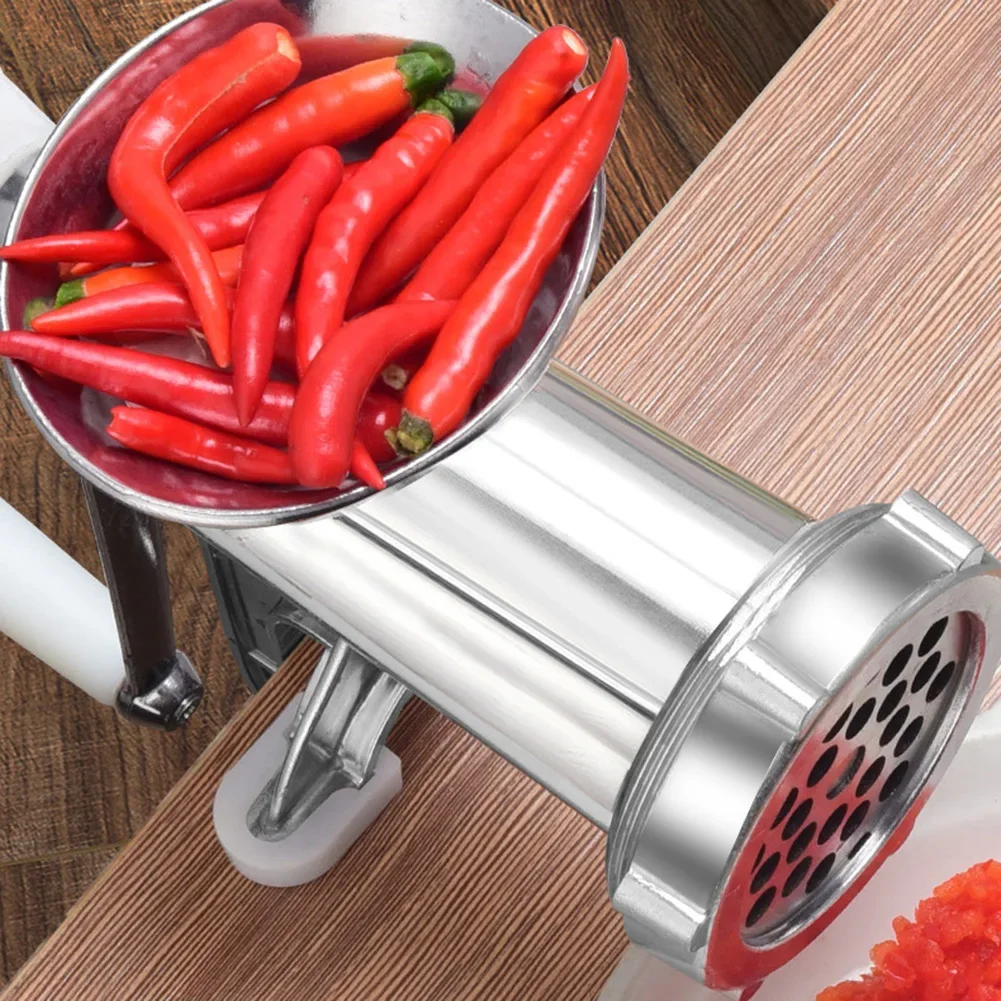 Multifunctional Manual Meat Grinder Cooking Tools Portable Handheld Making Mincer Hand Crank Accessories Kitchen Supplies