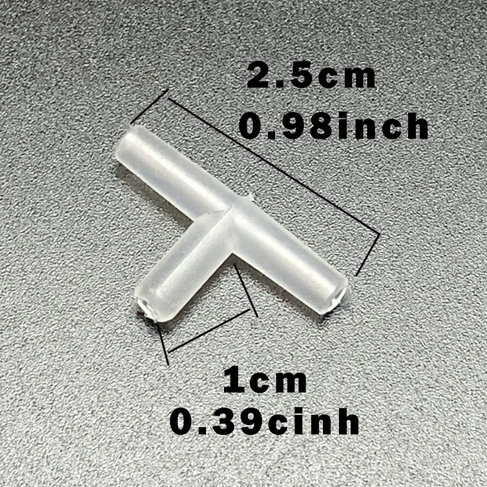 4mm Aquarium Air Tube Connector 2/3/4 Ways Fish Tank Air Pump Line Tubing joints Pipe Connectors Aquarium Air Pump Accessories