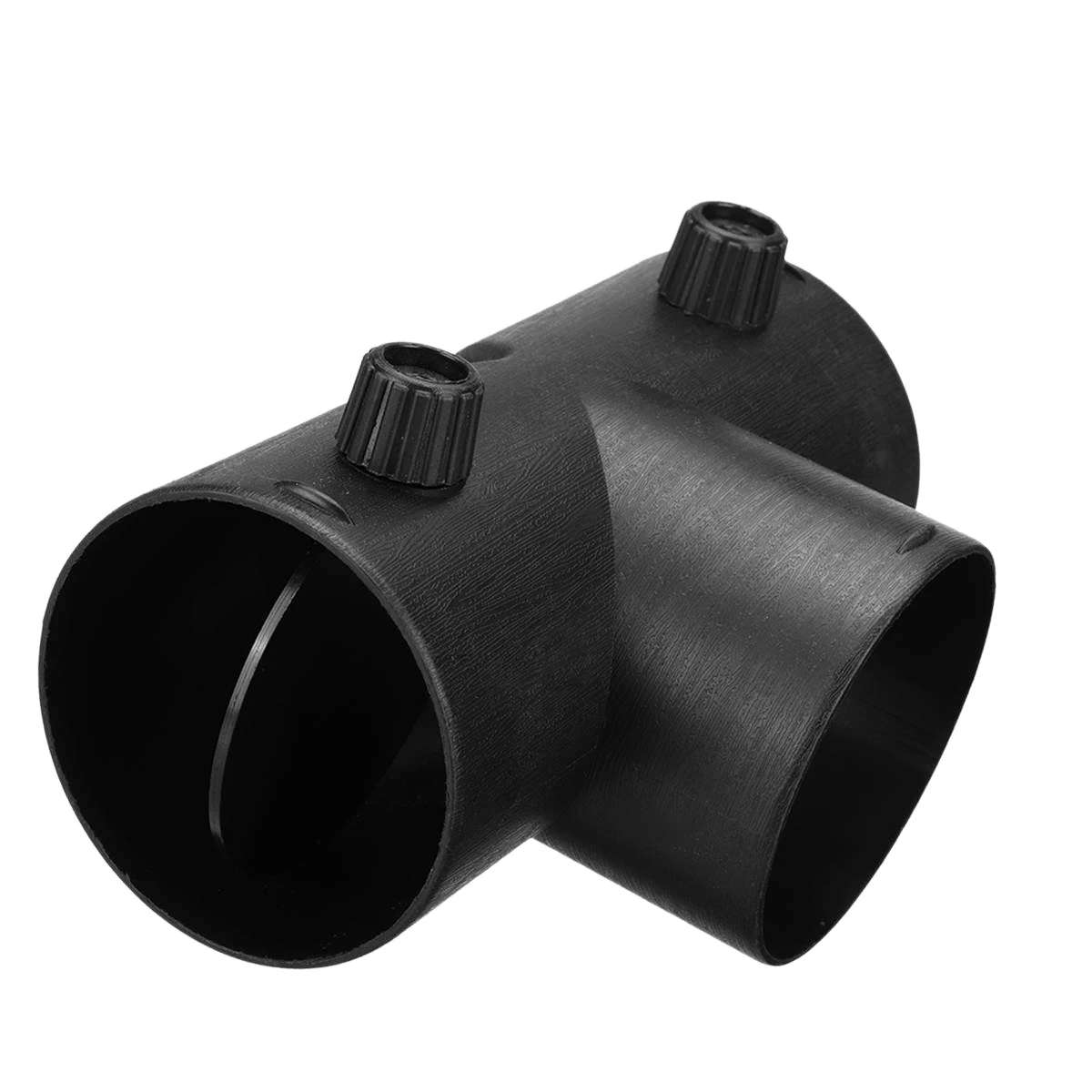 

75mm T Shape Parking Heater Air Vent Exhaust Connector with Dual Regulating Valve Flap for Webasto Air