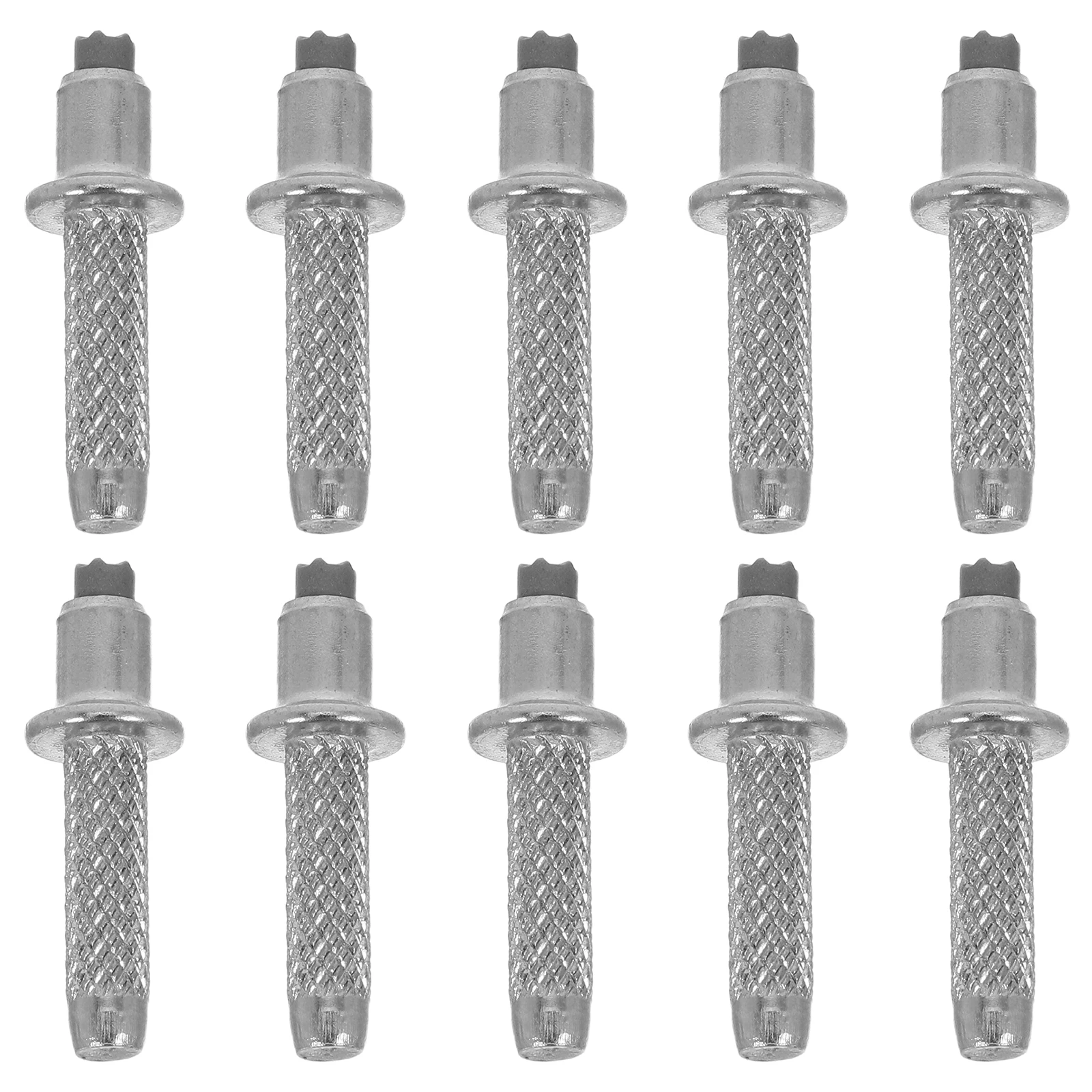 

10 Pcs Trekking Pole Tips Alpenstock Replacement Accessories Tungsten Steel Anti Rust Suitable Most Alpenstock Mountaineering