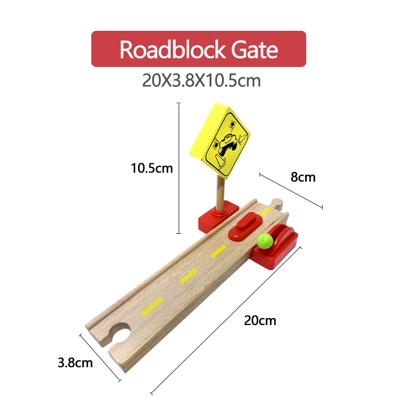 Multi-Track Wooden …