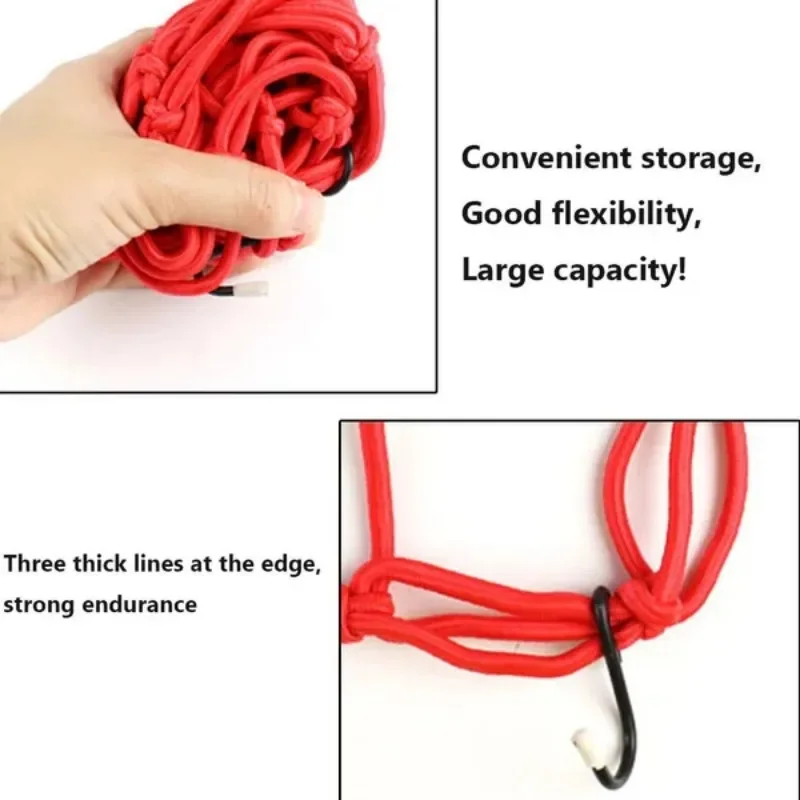 1개 범용 오토바이 헬멧 화물 보관망 오토바이 헬멧 짐 정리망 (기타 부품 제외)