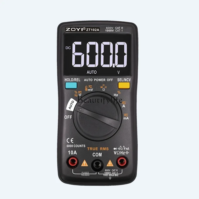 

*Foreign trade ZT102A automatic multimeter high-precision electrical maintenance intelligent anti-burn