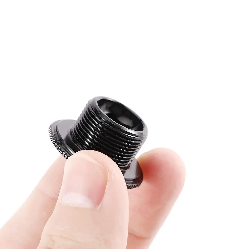 أجزاء كرانسيت مسامير محور المسمار سبائك الألومنيوم كرنك الذراع تحديد الترباس كرنك غطاء كرنك بولت غطاء غطاء الدراجة أسفل قوس الترباس #4