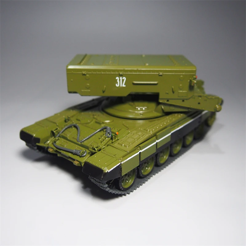 1:43 Scale Diecast Alloy TOC-1A/S Toys Tank Chariot Model Militarized Combat Track Type Classic Nostalgia Adult Souvenir Display