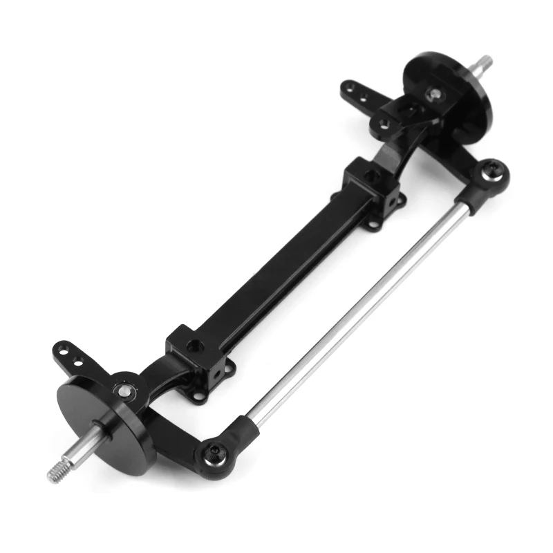 1PCS Metal Non-power Steering Front Axle DIY Mod Parts for 1/14 Tamiya RC Truck Scania 770S R620 Actros Volvo MAN Trailer