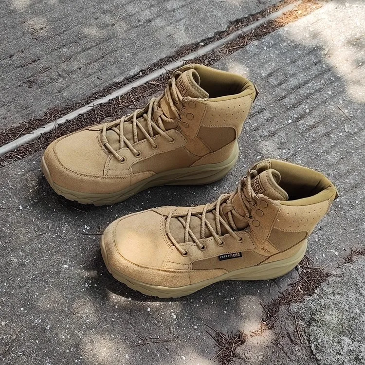 Hot-selling New Arrival: Breathable, Durable, and Grippy Hiking Shoes Wear-Resistant High-Altitude Mountaineering Boots