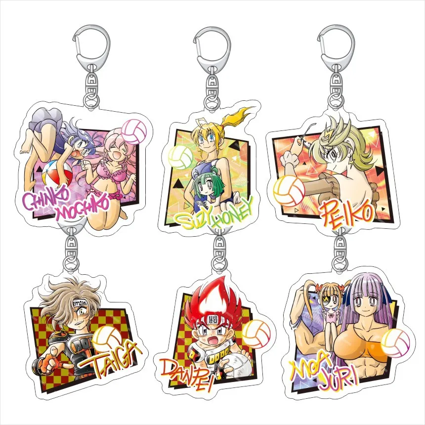 

Pachinko Girl Anime Character Acrylic Keychain Cute Figure Bag Charm Collectible Gift For Game And Anime Fans Ideal Gift Pendant