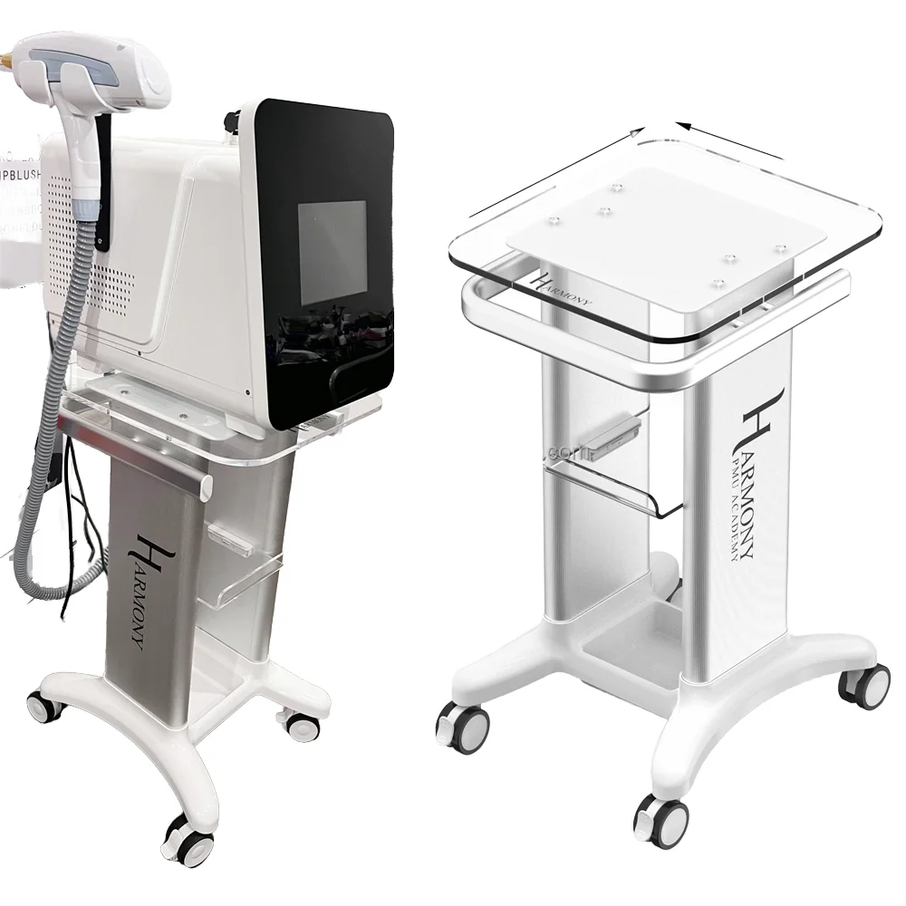 

Современный отель, 4-колесная сверхмощная прочная мобильная тележка для спа-тележки, машина для красоты лица