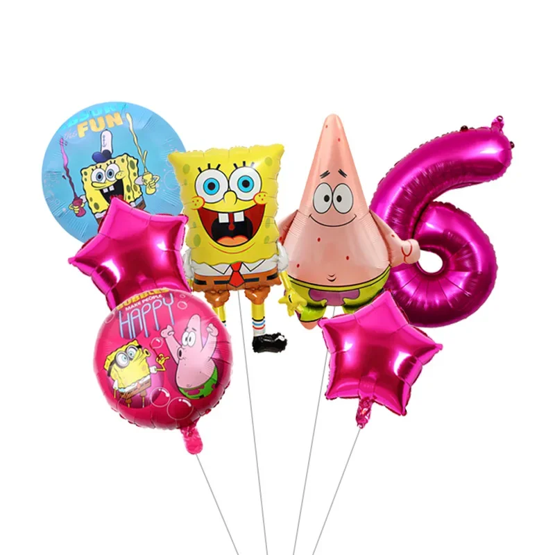 Niedlicher SpongeBob-Themen-Partykerzen-Geburtstagstorten-Topper für Kinderfeier-Dekoration – Detail 15