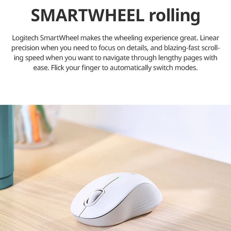 Logitech Signature M550 Wireless Mouse, 24-Month Battery Life, Ergonomic, Compatible with Windows/macOS, Office Edition