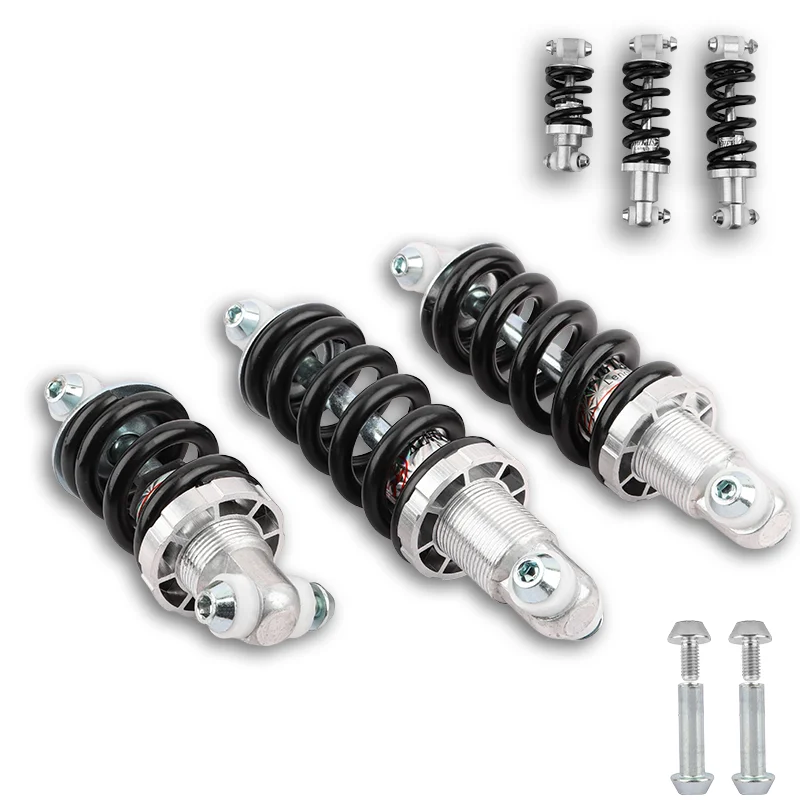 Premium Adjustable 100/125/150mm Air Suspension Softtail Mountain Bike Rear Shock Hard/Soft Spring Bicycle Parts Shock Absorber