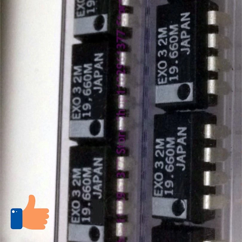 

5pcs New EXO3 19.660M EXO-3-19.660M EXO-3-19.660MHZ ZIP-8 Crystal oscillator chip