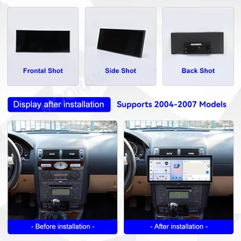 Car Accessories Radio For Ford Mondeo 2004-2007 Android Auto GPS Navigation Multimedia Stereo Receiver Head Unit Offline Maps