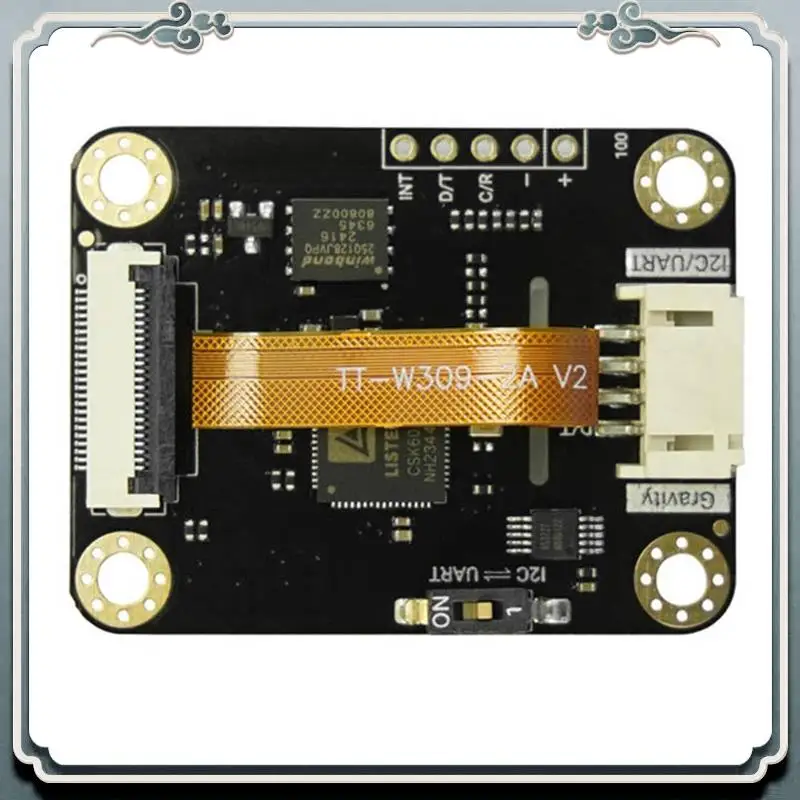 Sensor de gesto visual AI premium Sensor de rastreamento de presença humana visual AI Sensor de alcance de 5 gestos