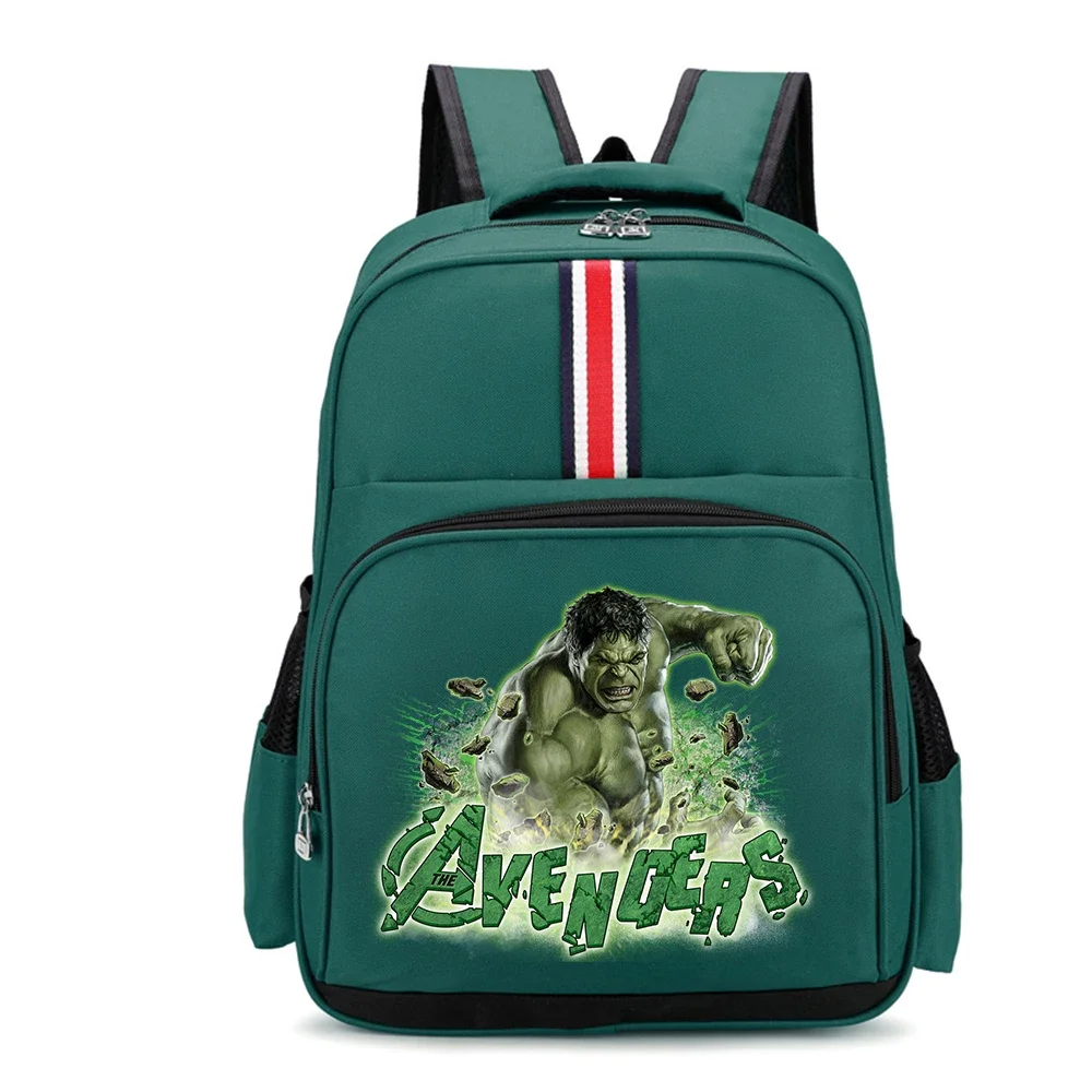 Children Marvels Spiderman Schoolbag Ironman Hulk Backpack Teenager Multifunction Captain Backpacks Travel Camping Computer Bag