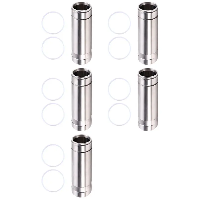 

【HAPPY】5X 248210 Внутренняя втулка цилиндра безвоздушного распылителя краски с 10 уплотнительными кольцами, для Graco 1095 1595 5900