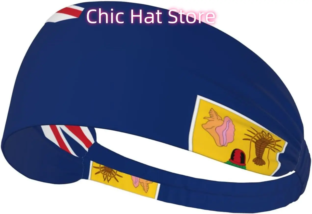 

Эластичная повязка на голову с флагом Турков и островов Кайкоса, повязка на голову для фитнеса, йоги, велоспорта, эластичная повязка для занятий спортом на открытом воздухе S