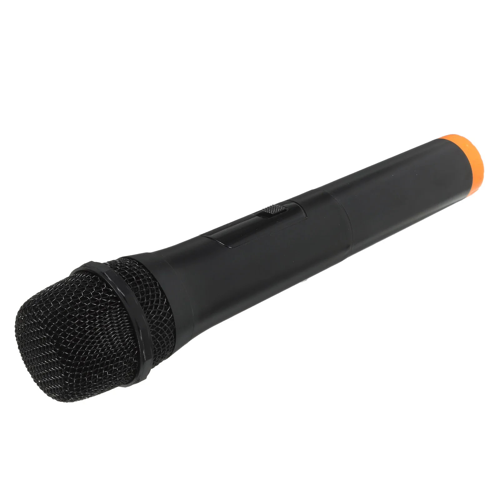 

1 set Wireless Microphone Portable Professional Karaoke Mic Noise Suppression High Grade ABS Durable Stable Light for Streaming