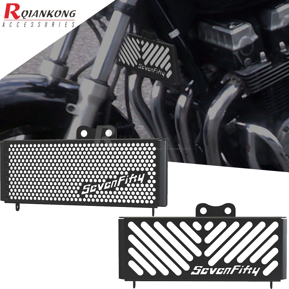 Motorbike For Honda CB750 CB750F2 Seven Fifty CB 750 F2 1992-2003 2002 2001 2000 1999 1998 Radiator Grill Oil Cooler Guard Cover