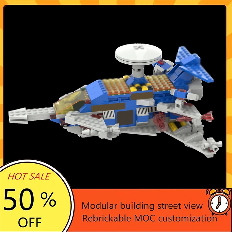 

422PCS Popular Space War Movie Model MOC Building Bricks Fighter Modular Technology Gifts Holiday Assemble Children Toy Suit