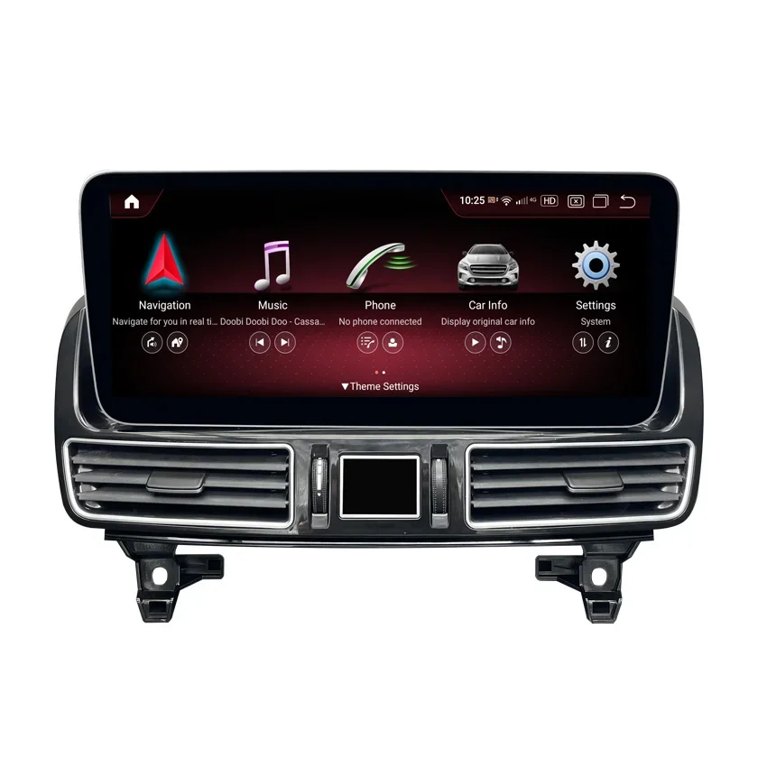 Upgrade Android 13 12.3 Inch Car Radio For Mercedes Benz GL ML W166 X166 GL350 GL63 GLE GLS Carplay Display GPS Navigation