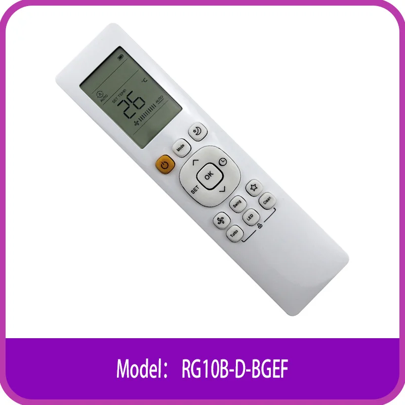 AC Remote Control Replaced For Midea Air Conditioner RG10B(D)/BGEF RG10B(D)/BGEF RG10B(D1)/BGEFU1 RG10B1(D)/BGEF RG10B2