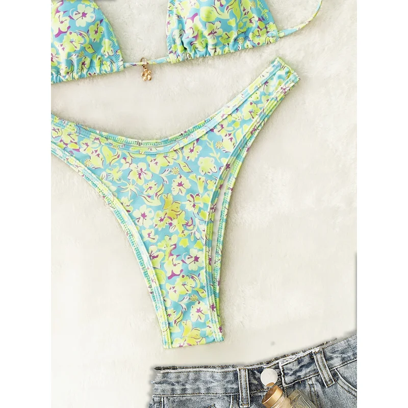 กระเป๋าถือพิมพ์ลายหลากสี รุ่นใหม่ ปี 2025 สายสะพายไหล่บางเบา แฟชั่นบิกินี่ เครื่องประดับเซ็กซี่ บิกินี่สุดฮอต