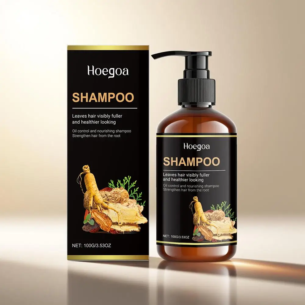 여성용 탈모 방지 샴푸는 손상을 줄이고 두피를 진정시킵니다. 천연 영양을 공급하는 인삼과 생강 샴푸 데일리 헤어 N6L3