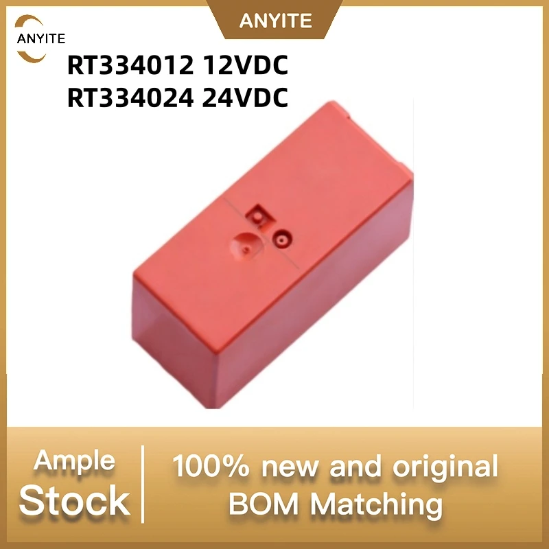 New5PCS/LoT      RT334012 12VDC  RT334024 24VDC  5V 12V 24V 16A 6PIN
