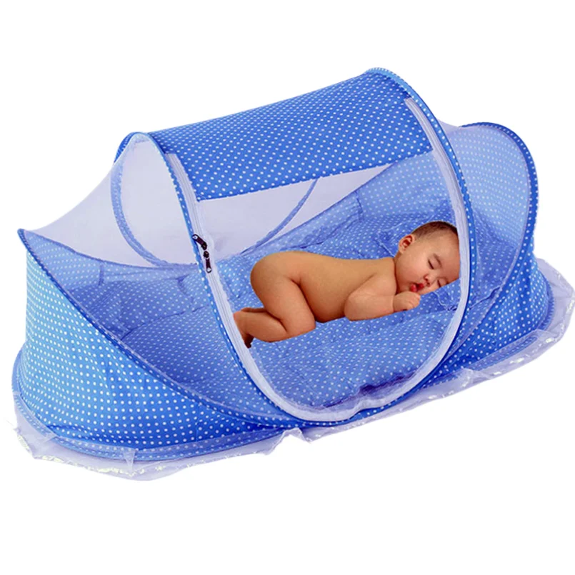 

0-3Years Portable Foldable Baby Netting Polyes Newborn Sleep Bed Travel Baby Mosquito Nets Travel Bed Netting Play Tent Children