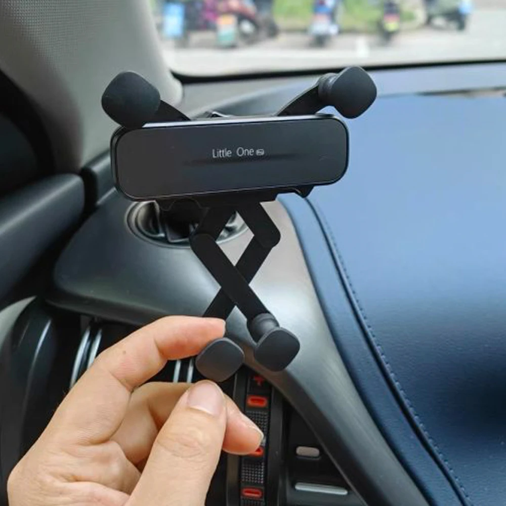 Uchwyt na telefon Air-outlet stojak do montażu nawigacja GPS uchwyt na telefon akcesoria do wnętrza BYD ATTO 3 — zdjęcie 5