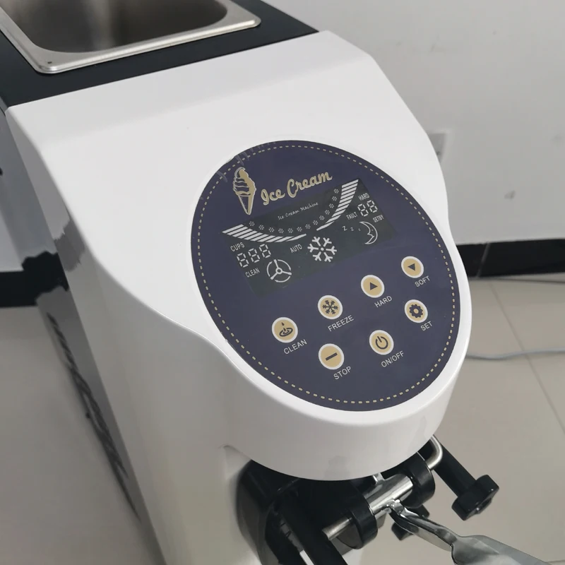 Ice Cream Machine Ice Cream Forming Machine Gelato Maker Ice Cream Makers CE Red White Orange