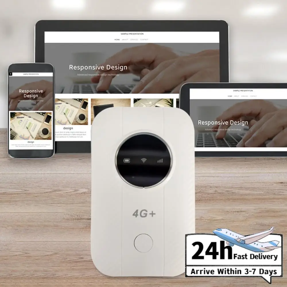 

4G LTE Mobile WiFi Router Up To 10 Users 150Mbps Portable WiFi Hotspot with SIM Card Slot Wireless Router for Car Travel
