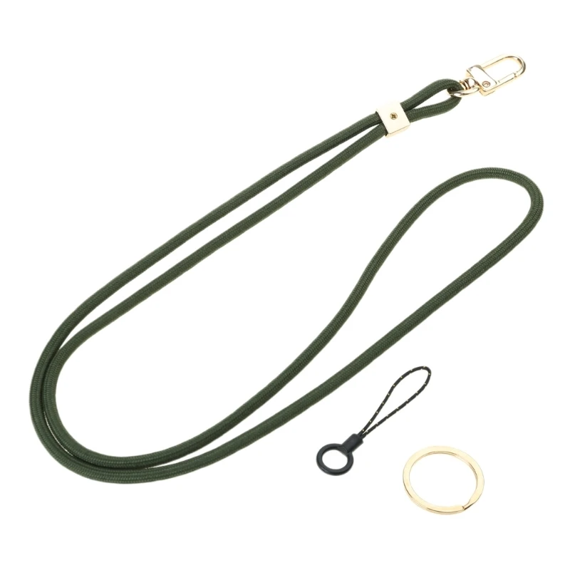 Fashionable Adjustable Convenient Tether Phone Lanyard Necklace Wriststrap Flexible Strap Hanging Cable For Everyday Use