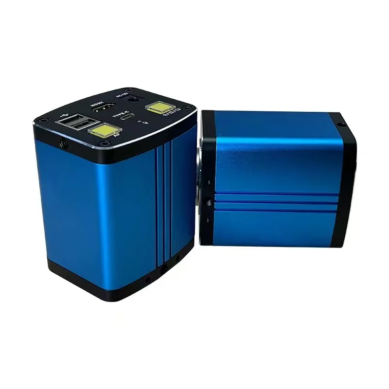 Autofocus Zoom Electronic Microscope Industrial Ca mera Coaxial Lens High Magnification Coaxial Light