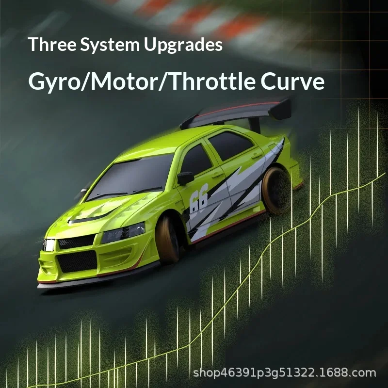 Mini coche eléctrico Turbo Racing RC, vehículo de deriva de simulación a escala 1:76, regalo masculino, modelo de juguete con Control remoto