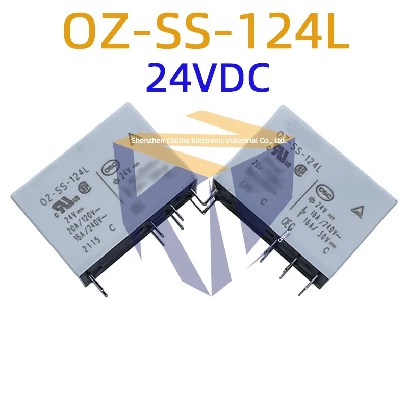 5pcs OZ-SS-112L1 12VDC OZ-SS-124L 24VDC 8pin 