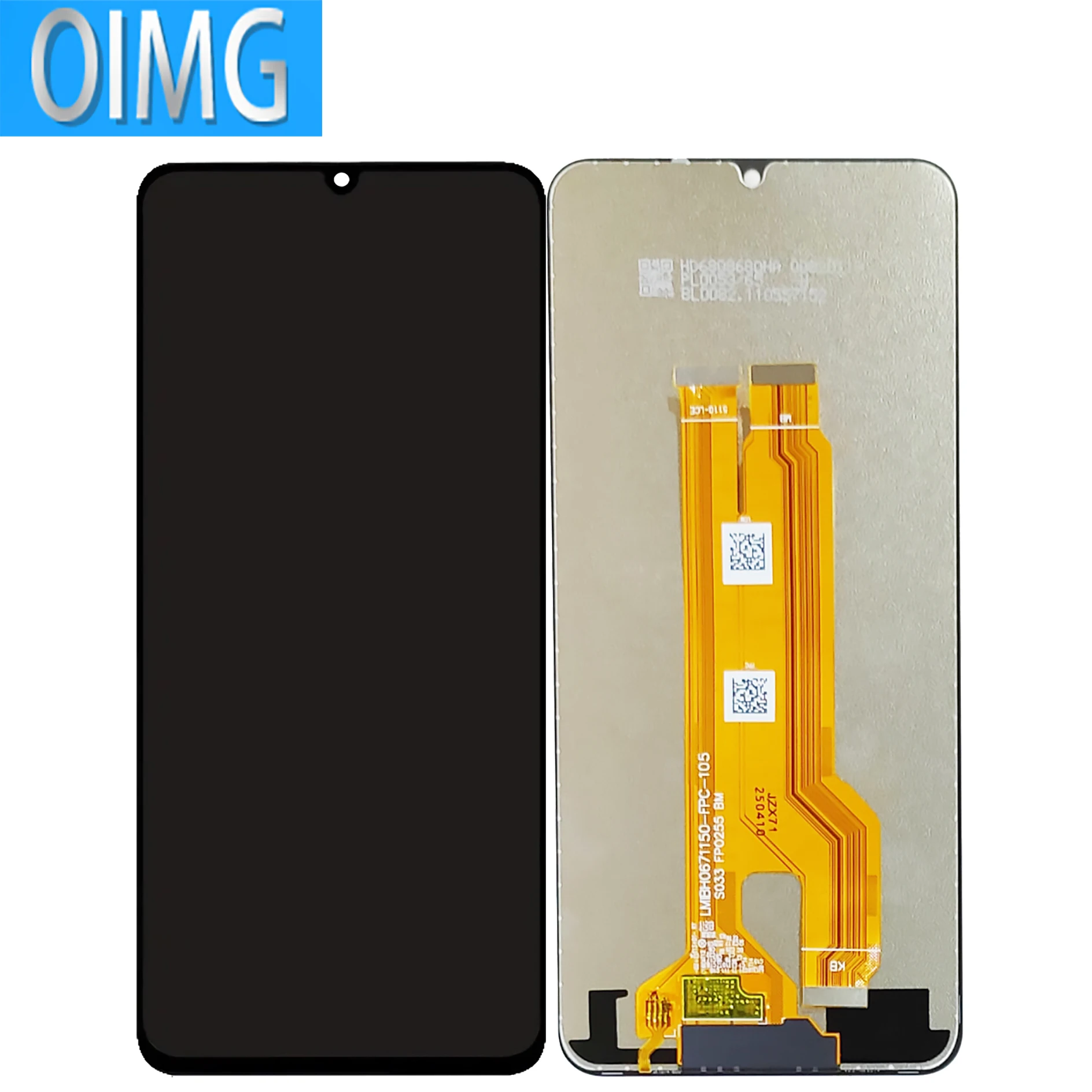 6,75 "dla oryginalnego wyświetlacza LCD Realme C63 z ramką części zamienne do ekranu dotykowego Digitizer — zdjęcie produktu 3