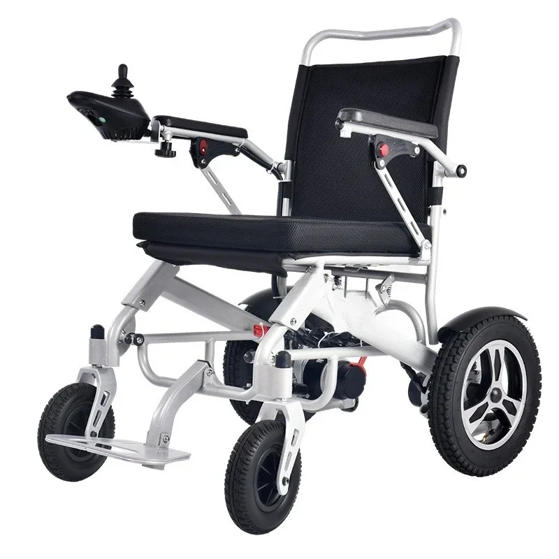 

Electric wheelchair, lightweight folding, easy travel for the elderly and the disabled, intelligent fully automatic delivery sc