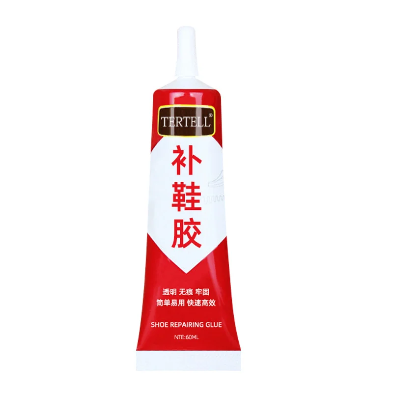 60ml Universal โรงงานรองเท้าพิเศษหนังกาวซ่อมรองเท้ากาว Super Strong ซ่อมรองเท้ากาว Shoemaker กันน้ํา