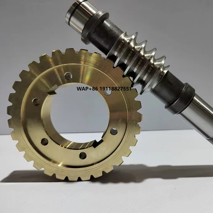 

Maintenance Free Precision Worm Gear Set Backlash Adjustable Superiors Shock Resistance