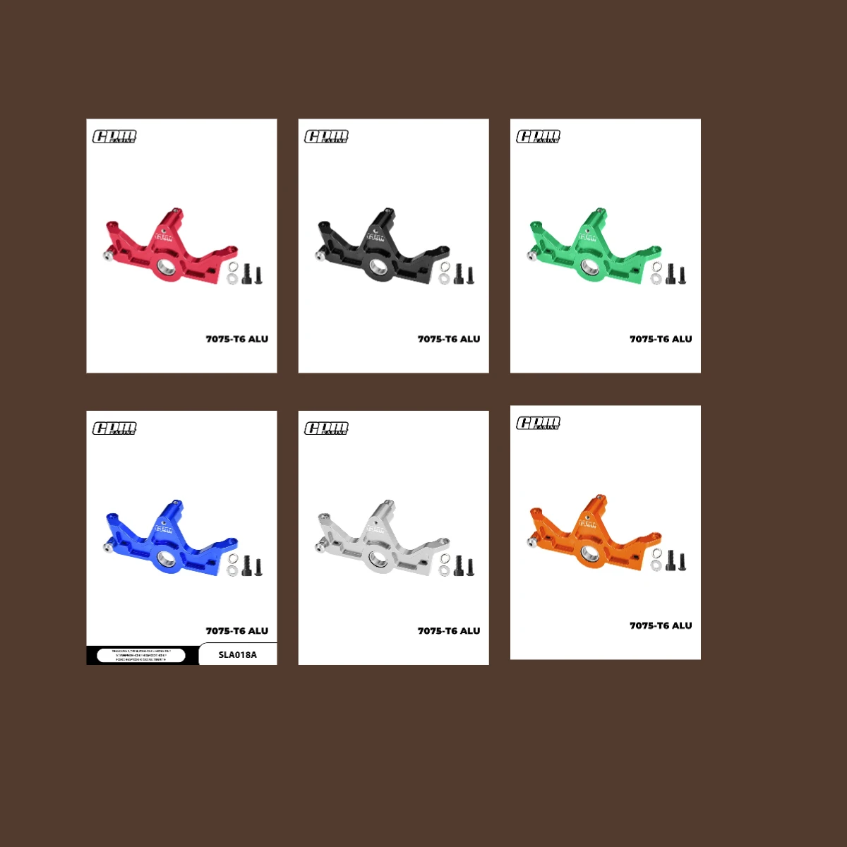 

GPM TRAXXAS 1/10 SLASH 4X4 Для крепления двигателя подшипника из сплава 7075-T6