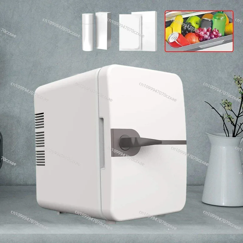4L Electric Car Fans Mini Fridge Personal Travel Refrigerato