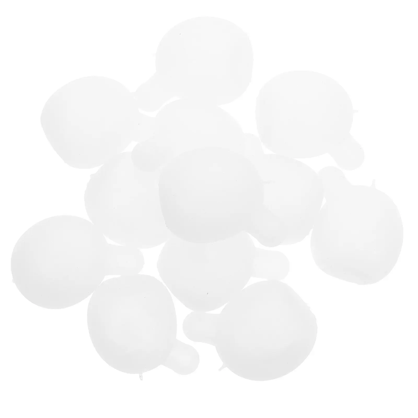

12Pcs Soft Flexible Bubble Inserts for Squeeze Props Craft Making Bubble Popping Sensory Fun Reusable Inner Replacement for DIY