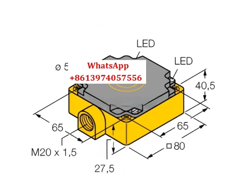 sensor indutivoNI50-CP80-FZ3X2 NI50-CP80-VP4X2