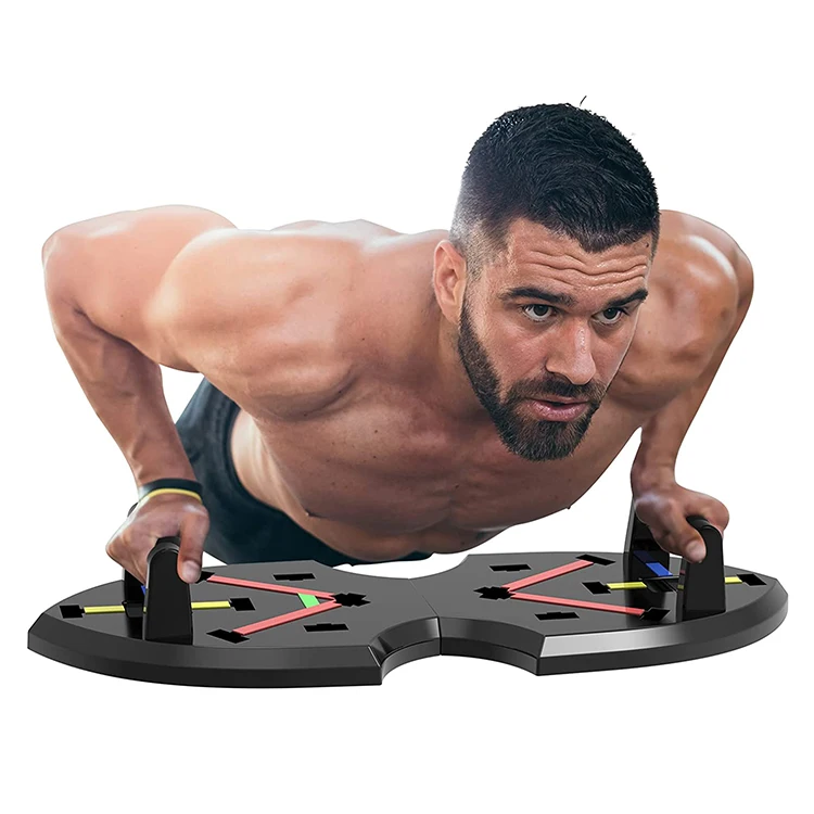 

Strength Training Equipment Multi-Function Foldable Push Up Stand Pushup Push Up Board